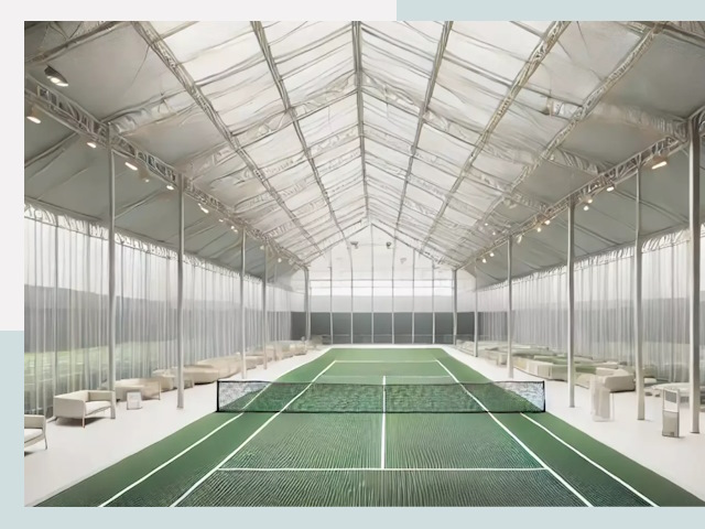 Строительство теннисных кортов в Североморске