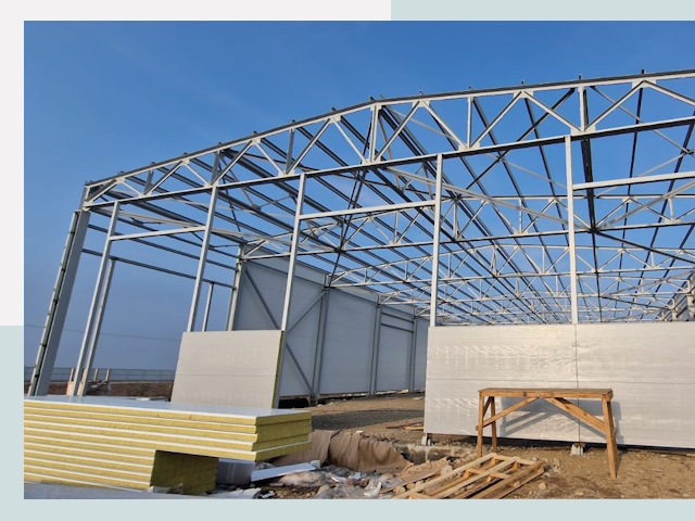 Утепленные ангары в Североморск от 642 руб. за м²