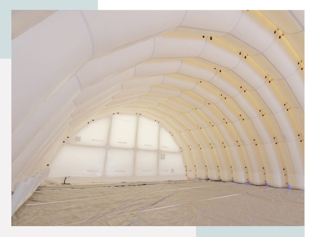 Пневмокаркасные ангары в Североморске