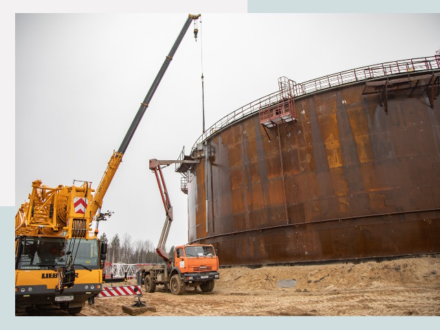 Монтаж резервуаров в Североморске от 642 руб. за м³