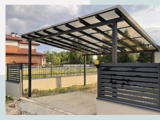 Металлические навесы в Североморск от 642 руб. за м²