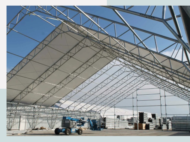 Каркасно-тентовые сооружения от СтальСтрой-Свм по цене 642 руб.
