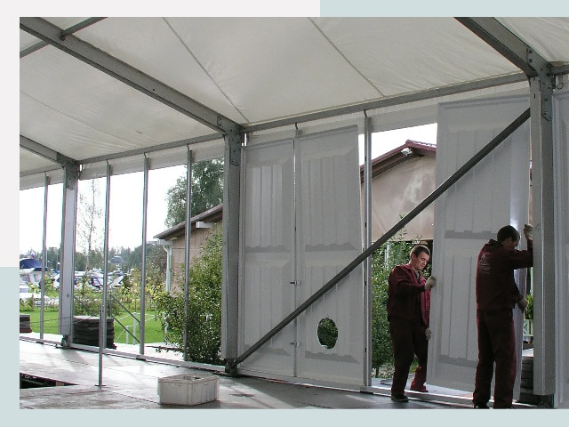 Быстро сборные шатры в Североморск от 642 руб. за м²