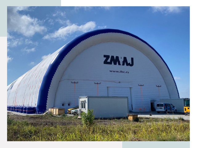 Брендирование ангаров в Североморске