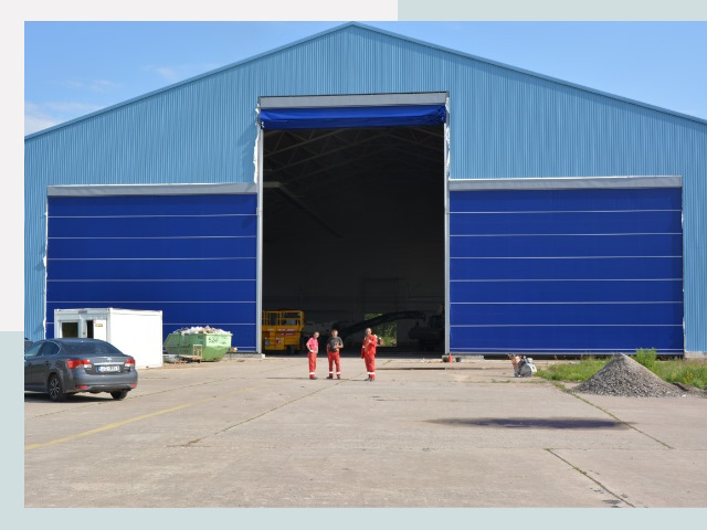 Ангарные ворота в Североморск от СтальСтрой-Свм по цене 642 руб.