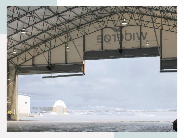 Ворота для ангаров в Североморске